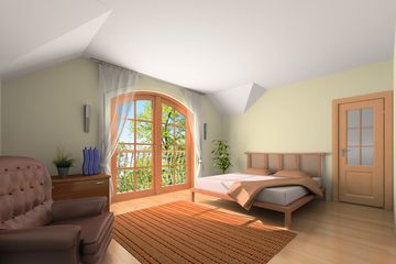  Projekt domu Benedykt 4 (WAH1150) - projekt domu parterowego z poddaszem - Zdjęcie 5