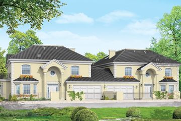  Projekt domu Komorów (WAH1170) - projekt domu z pełnym piętrem - Zdjęcie 1