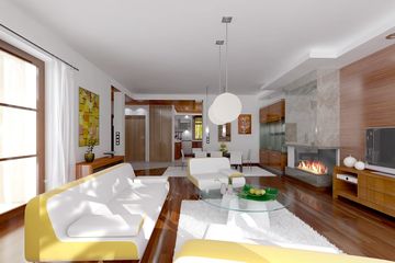  Projekt domu Gwiazda (WAH1192) - projekt domu parterowego z poddaszem - Zdjęcie 4