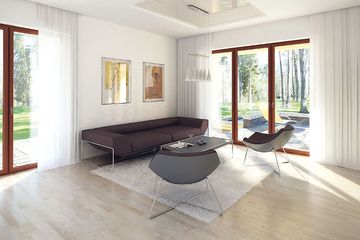  Projekt domu Atut (BSA1552) - projekt domu parterowego - Zdjęcie 4