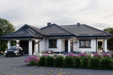  Projekt domu APS 003 (LUA1002) - projekt domu parterowego - Zdjęcie 4