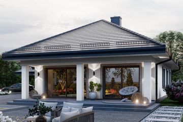  Projekt domu APS 003 (LUA1002) - projekt domu parterowego - Zdjęcie 5