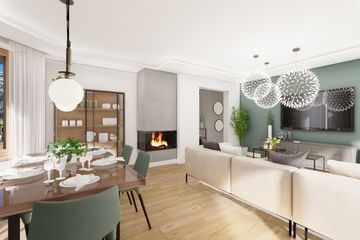  Projekt domu APS 009 (LUA1008) - projekt domu parterowego z poddaszem - Zdjęcie 6