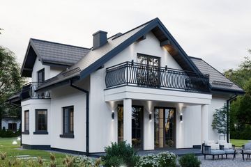  Projekt domu APS 016 (LUA1015) - projekt domu parterowego z poddaszem - Zdjęcie 4