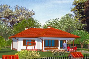  Projekt domu APS 027 (LUA1026) - projekt domu parterowego - Zdjęcie 2