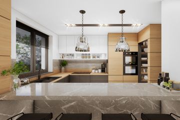  Projekt domu APS 041 (LUA1040) - projekt domu parterowego z poddaszem - Zdjęcie 5