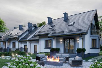  Projekt domu APS 194 (LUA1246) - projekt domu parterowego z poddaszem - Zdjęcie 4