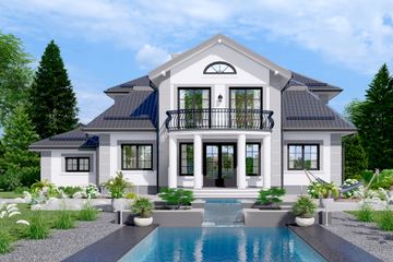  Projekt domu APS 022 + G (LUA1074) - projekt domu parterowego z poddaszem - Zdjęcie 3