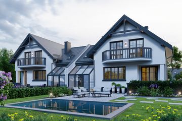  Projekt domu APS 091 (LUA1102) - projekt domu parterowego z poddaszem - Zdjęcie 4