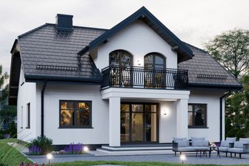  Projekt domu APS 103 (LUA1114) - projekt domu parterowego z poddaszem - Zdjęcie 4