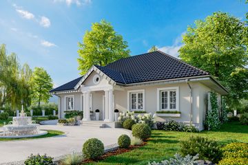  Projekt domu Aleksandria Muza (1137) (KRD2094) - projekt domu parterowego - Zdjęcie 2