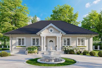  Projekt domu Aleksandria Muza (1137) (KRD2094) - projekt domu parterowego - Zdjęcie 1