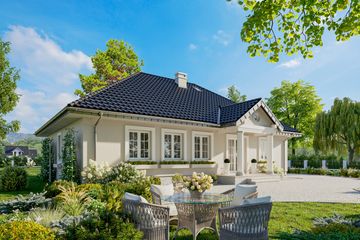  Projekt domu Aleksandria Muza (1137) (KRD2094) - projekt domu parterowego - Zdjęcie 3