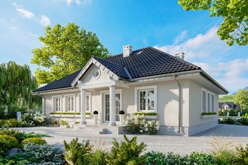  Projekt domu Aleksandria Muza (1137) (KRD2094) - projekt domu parterowego - Zdjęcie 5