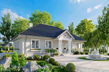  Projekt domu Aleksandria Muza (1137) (KRD2094) - projekt domu parterowego - Zdjęcie 6