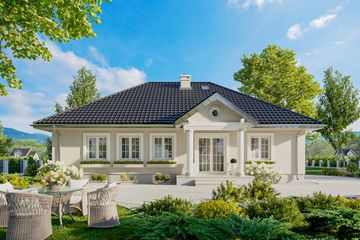  Projekt domu Aleksandria Muza (1137) (KRD2094) - projekt domu parterowego - Zdjęcie 4