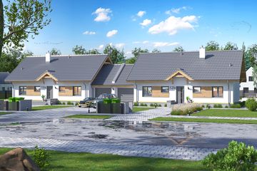  Projekt domu Luana II Bis (WOE1013) - projekt domu parterowego - Zdjęcie 1
