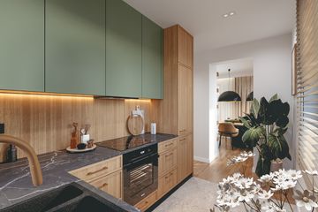 Projekt domu Smyk Solo Twist (1165) - parterowy z poddaszem dom o powierzchni 74,20 m², dach dwuspadowy - ujęcie 11