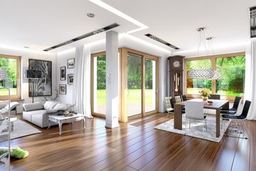  Projekt domu Opal (WAH1201) - projekt domu z pełnym piętrem - Zdjęcie 4