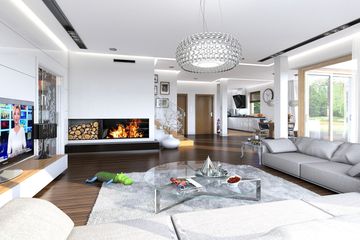  Projekt domu Opal (WAH1201) - projekt domu z pełnym piętrem - Zdjęcie 5