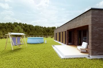  Projekt domu House 04 (WRG1015) - projekt domu parterowego - Zdjęcie 3