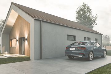  Projekt domu House 13 (WRG1017) - projekt domu parterowego - Zdjęcie 2