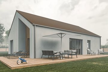  Projekt domu House 13 (WRG1017) - projekt domu parterowego - Zdjęcie 8