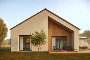  Projekt domu House 13 (WRG1017) - projekt domu parterowego - Zdjęcie 1