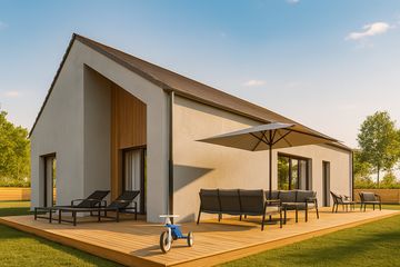  Projekt domu House 13 (WRG1017) - projekt domu parterowego - Zdjęcie 3