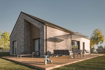  Projekt domu House 14 (WRG1018) - projekt domu parterowego - Zdjęcie 3