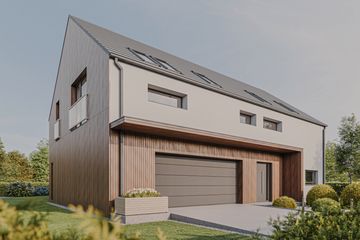  Projekt domu House 07 (WRG1032) - projekt domu parterowego z poddaszem - Zdjęcie 4