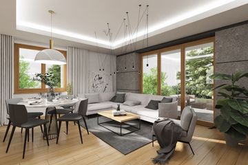  Projekt domu APS 202 (LUA1250) - projekt domu parterowego z poddaszem - Zdjęcie 4