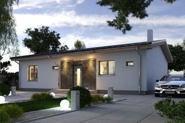  Projekt domu Nina A (WRD1401) - projekt domu parterowego - Zdjęcie 2