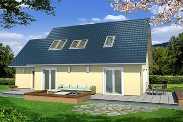  Projekt domu Sosenka 1B garaż (WRD1433) - projekt domu parterowego z poddaszem - Zdjęcie 2