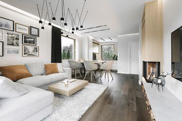  Projekt domu Kajtek (WAH1240) - projekt domu parterowego - Zdjęcie 7