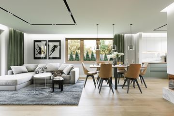  Projekt domu Szpak (WAH1259) - projekt domu parterowego - Zdjęcie 4