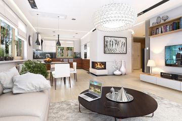  Projekt domu Szpak (WAH1259) - projekt domu parterowego - Zdjęcie 8