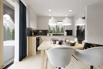  Projekt domu Wisełka (WAH1266) - projekt domu parterowego z poddaszem - Zdjęcie 8