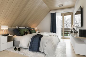  Projekt domu Wisełka (WAH1266) - projekt domu parterowego z poddaszem - Zdjęcie 9