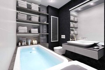  Projekt domu D172 - Zbigniew z garażem (WAI1123) - projekt domu parterowego - Zdjęcie 11