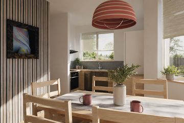 Projekt domu Mlecz (495) - parterowy z poddaszem dom o powierzchni 116,80 m², dach dwuspadowy - ujęcie 5