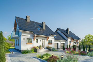  Projekt domu Smyk-2 Duo (879) (KRD2268) - projekt domu parterowego z poddaszem - Zdjęcie 5