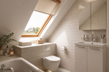 Projekt domu Zosia (736) - parterowy z poddaszem dom o powierzchni 129,40 m², dach kopertowy - ujęcie 5