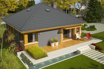  Projekt domu Anabela (WRC1973) - projekt domu parterowego - Zdjęcie 4