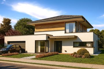  Projekt domu AJR_27_A2 (WOJ1009) - projekt domu z pełnym piętrem - Zdjęcie 10