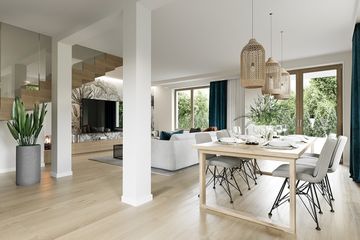  Projekt domu Artemida (WAH1281) - projekt domu z pełnym piętrem - Zdjęcie 3