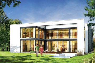  Projekt domu Villa Nova (WAH1365) - projekt domu z pełnym piętrem - Zdjęcie 2