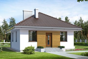  Projekt domu Imbir (BSA1700) - projekt domu parterowego - Zdjęcie 1