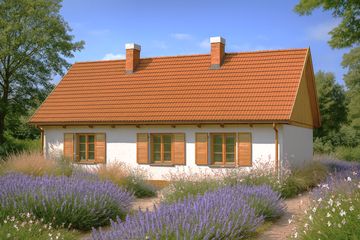  Projekt domu WB-3341 (KRA3674) - projekt domu parterowego - Zdjęcie 2