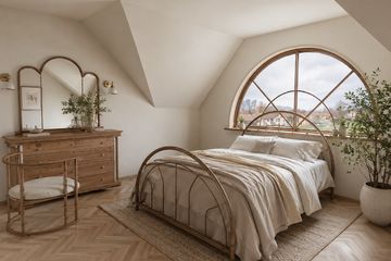 Projekt domu Lipczyk (421) - parterowy z poddaszem dom o powierzchni 144 m², dach naczółkowy - ujęcie 7